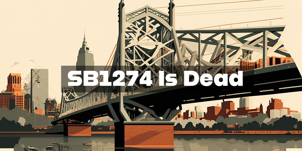 California SB1274 is Dead